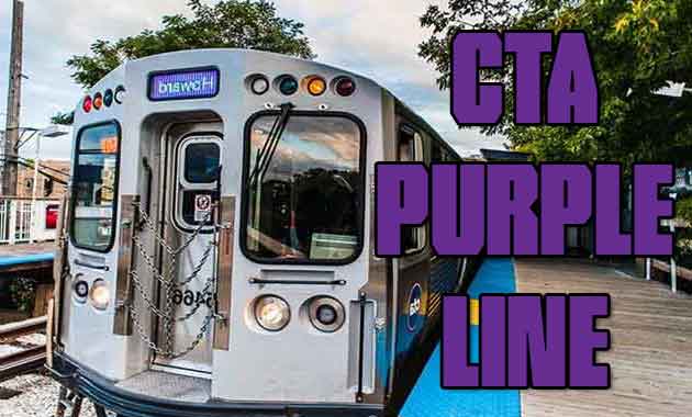 purple express Route: Schedules, Stops & Maps - Circular with library  (Updated)