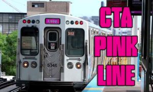 Pink Line Chicago | Pink Line Map And CTA Pink Line Stops (54th/Cermak ...